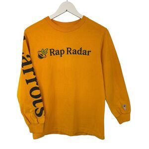 Carrots By Anwar Carrots Rap Radar Podcast Long Sleeve Tee T-Shirt Small GUC
